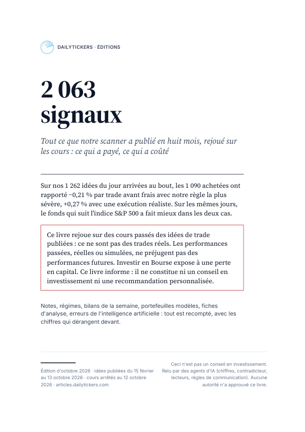 Couverture du livre 2 063 signaux