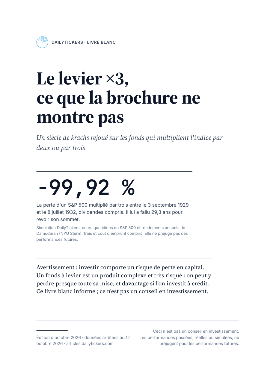 Couverture du livre blanc Le levier ×3, ce que la brochure ne montre pas