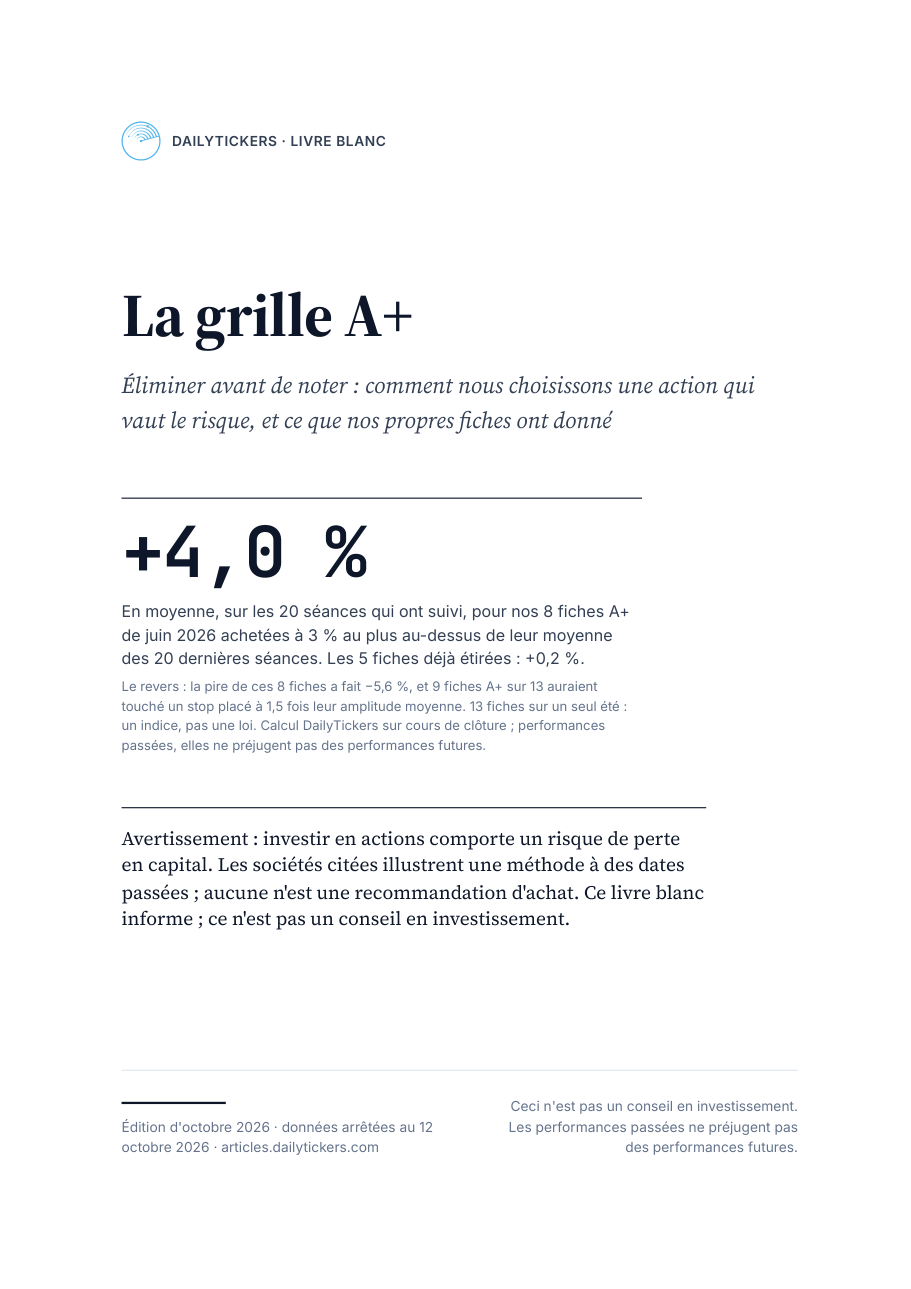 Couverture du livre blanc La grille A+ : éliminer avant de noter