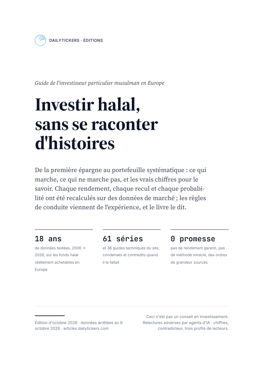 Couverture du livre Investir halal, sans se raconter d'histoires